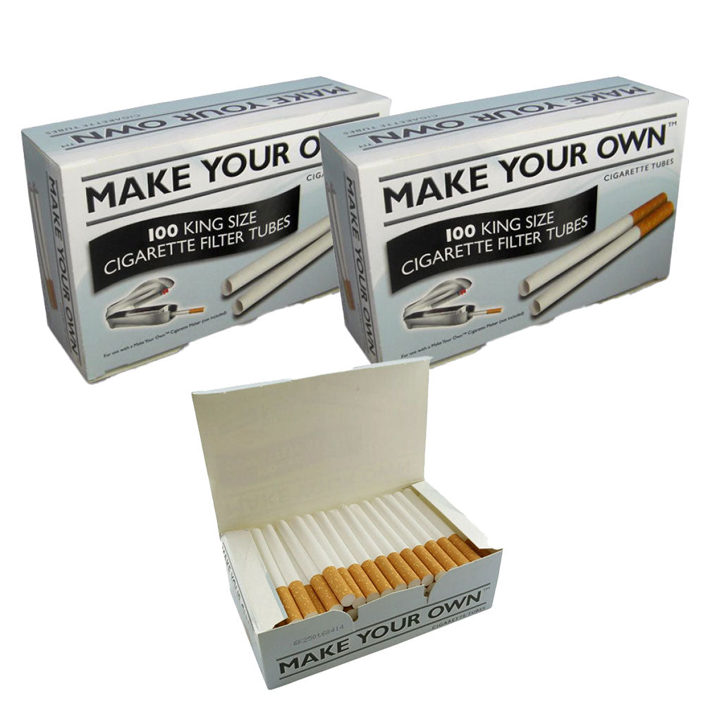 Make Your Own 100 King Size Filter Tubes