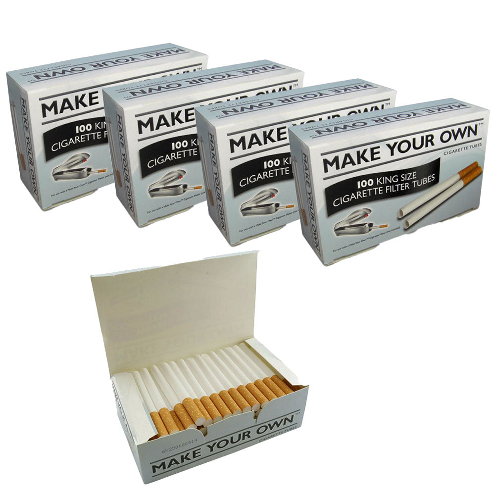 Make Your Own 100 King Size Filter Tubes