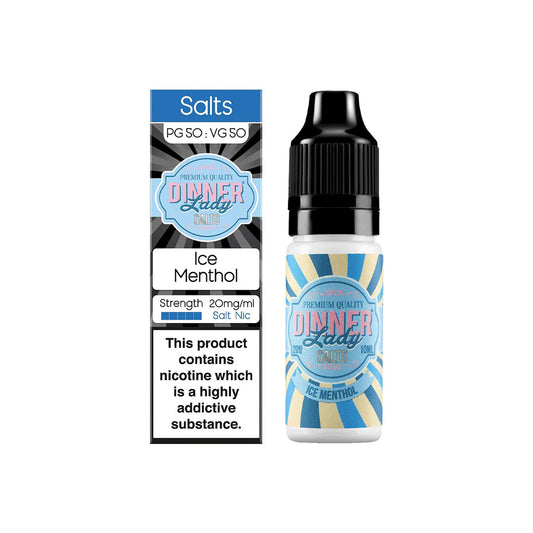 DINNER LADY Ice Menthol Nic Salt 10ml