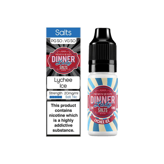 DINNER LADY Lychee Ice Nic Salt 10ml