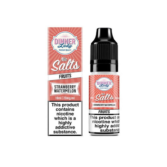 DINNER LADY Strawberry Watermelon Nic Salt 10ml