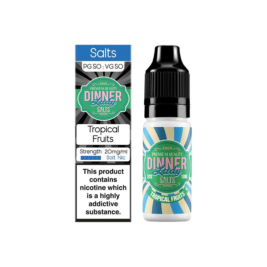 DINNER LADY Tropical Fruits Nic Salt 10ml