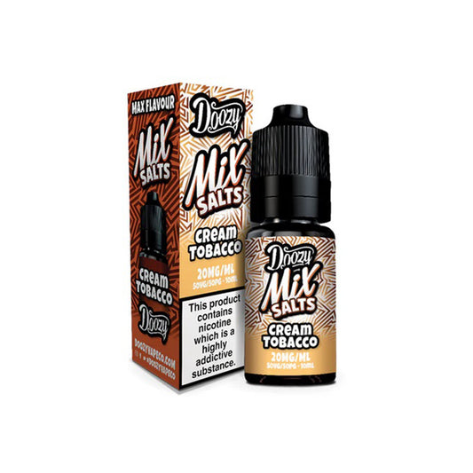 DOOZY Mix Cream Tobacco Nic Salt 10ml