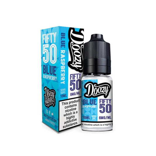 DOOZY VAPE Blue Raspberry 50/50 10ml E-Liquid