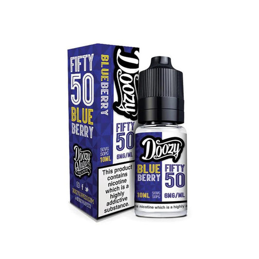 DOOZY VAPE Blueberry 50/50 10ml E-Liquid