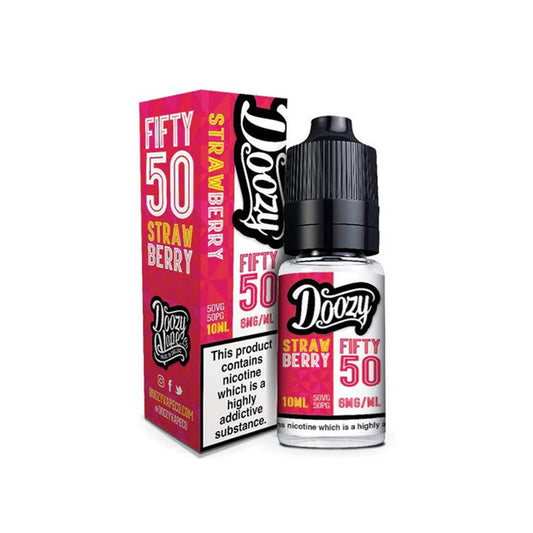 DOOZY VAPE Strawberry 50/50 10ml E-Liquid