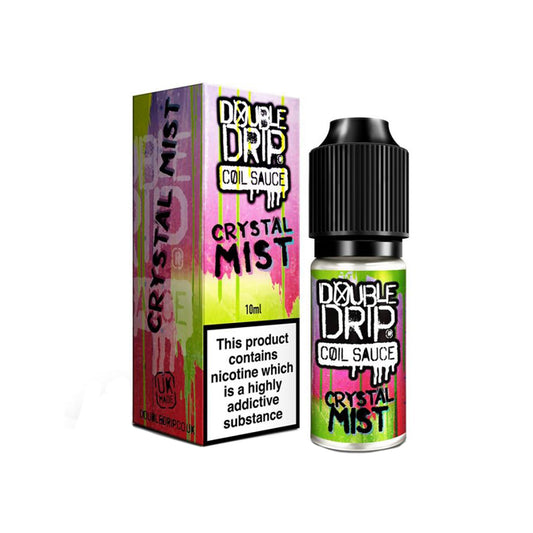 DOUBLE DRIP COIL SAUCE Crystal Mist High VG 10ml E-Liquid