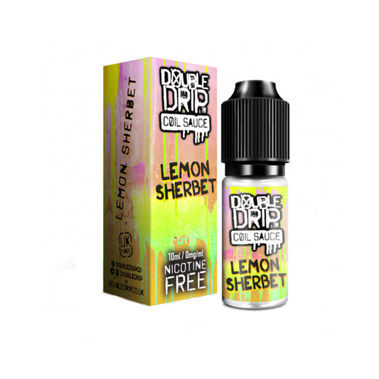 DOUBLE DRIP COIL SAUCE Lemon Sherbet High VG 10ml E-Liquid