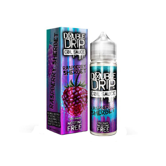 DOUBLE DRIP COIL SAUCE  Raspberry Sherbet High VG 50ml E-Liquid
