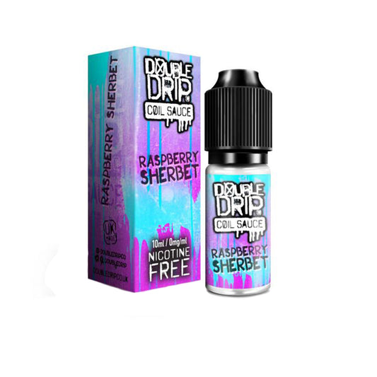 DOUBLE DRIP COIL SAUCE Raspberry Sherbet High VG 10ml E-Liquid