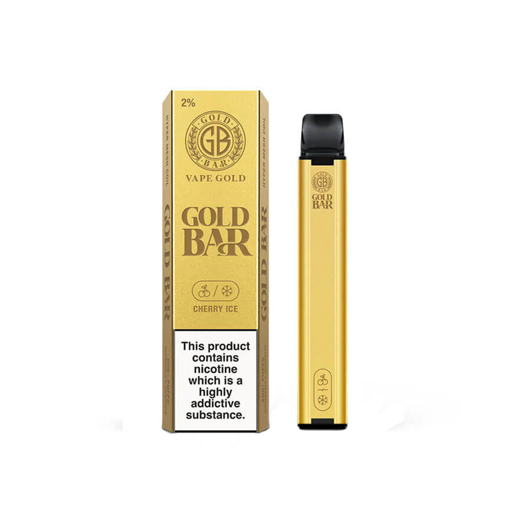 GOLD BAR Cherry Ice Disposable Vape