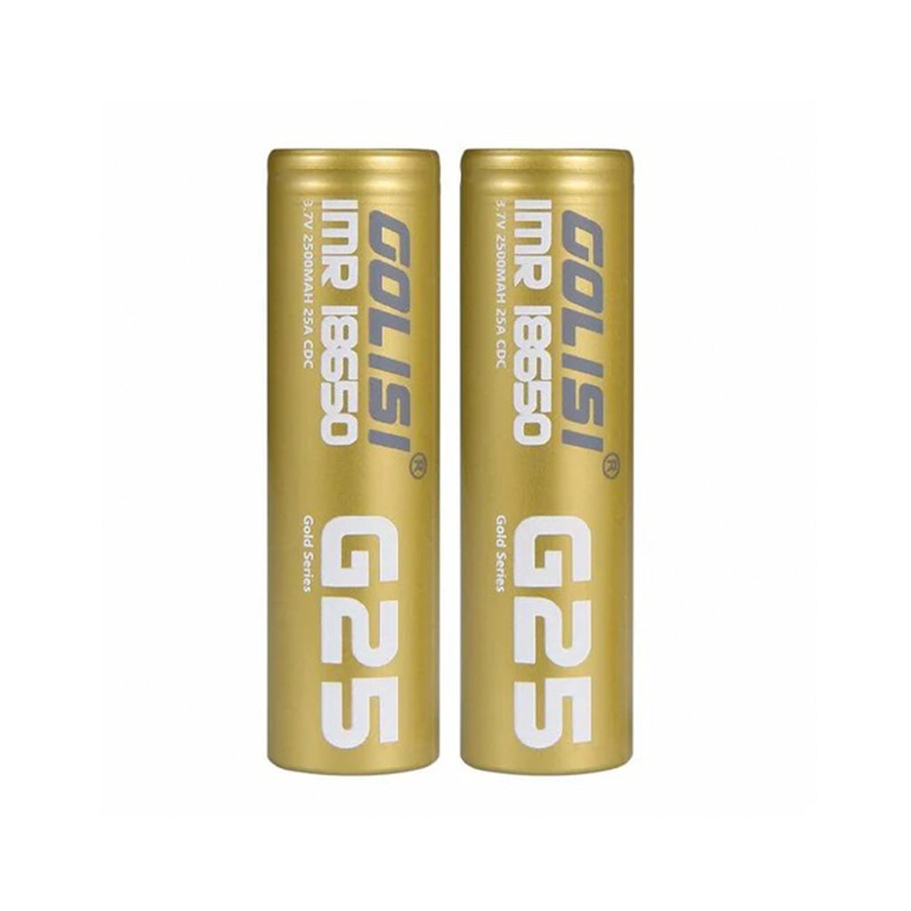 Golisi G25 2500mAh 18650 Battery x 2