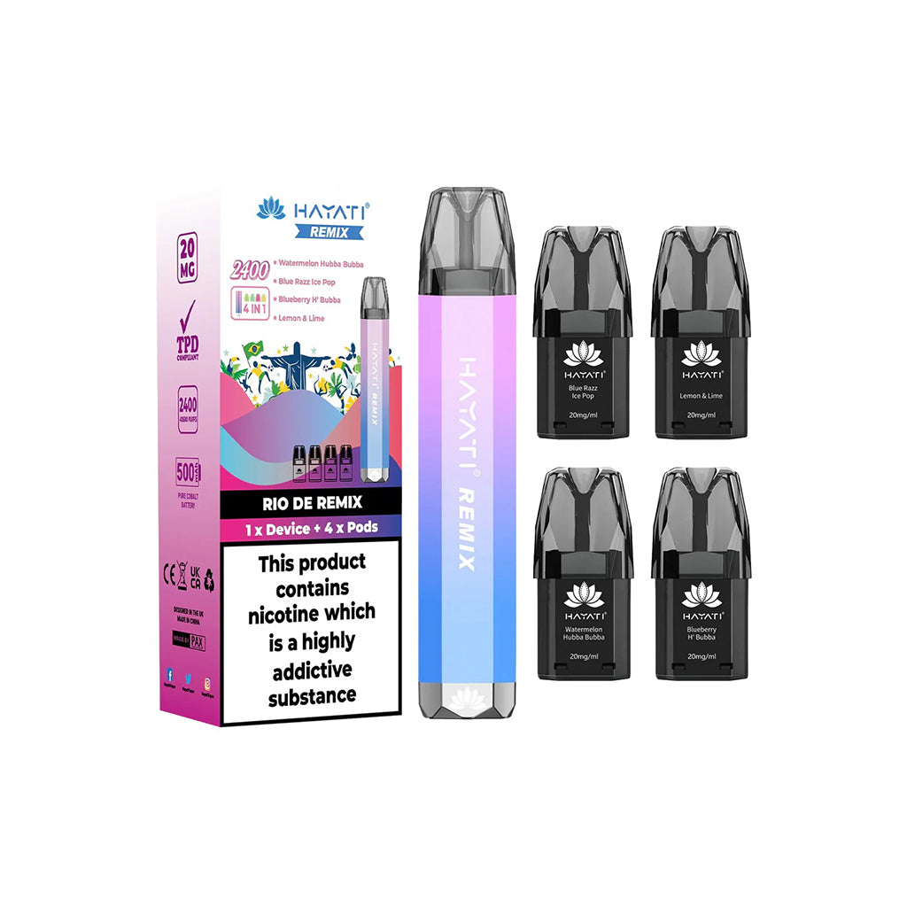 HAYATI Remix 2400 puffs Rio DE
