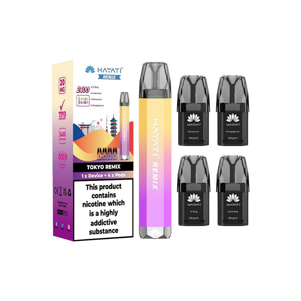 HAYATI Remix 2400 puffs Tokyo