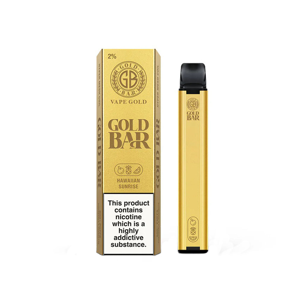 GOLD BAR Hawaiian Sunrise Disposable Vape