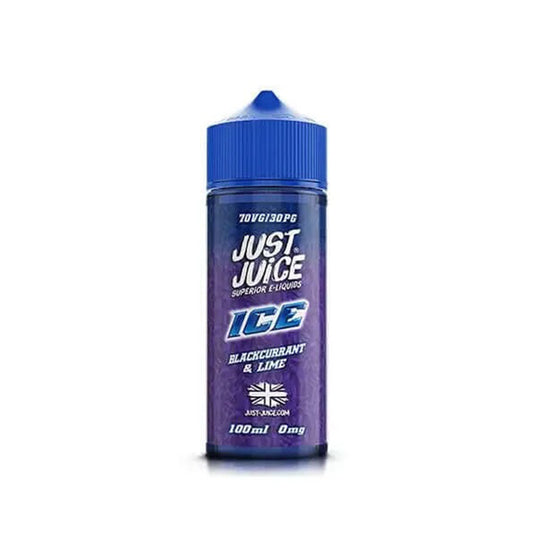 JUST JUICE Blackcurrant & Lime Ice 100ml E-Liquid