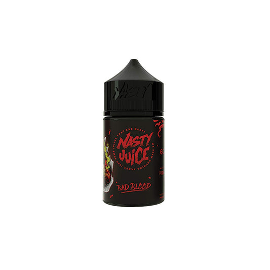 NASTY Bad Blood, Cassis & Menthe 60ml E-Liquid