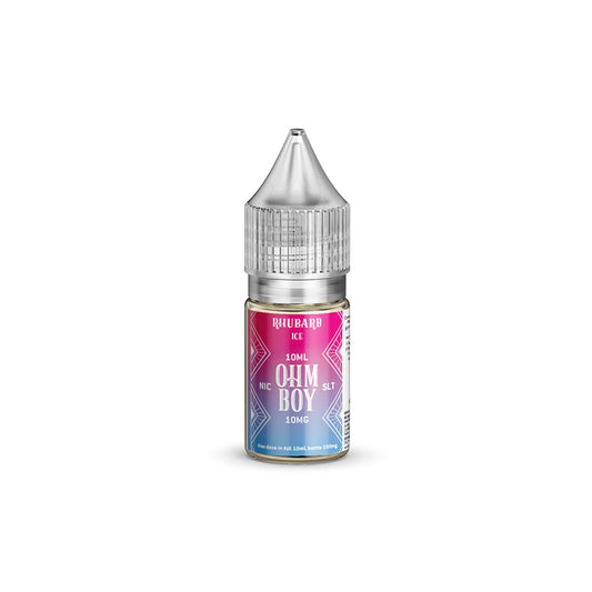 OHM BOY Rhubarb Ice Nic Salt Bar Edition 10ml