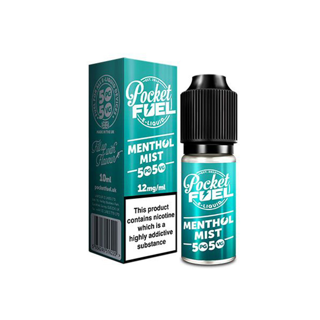 POCKET FUEL Menthol Mist 50/50 E-Liquid