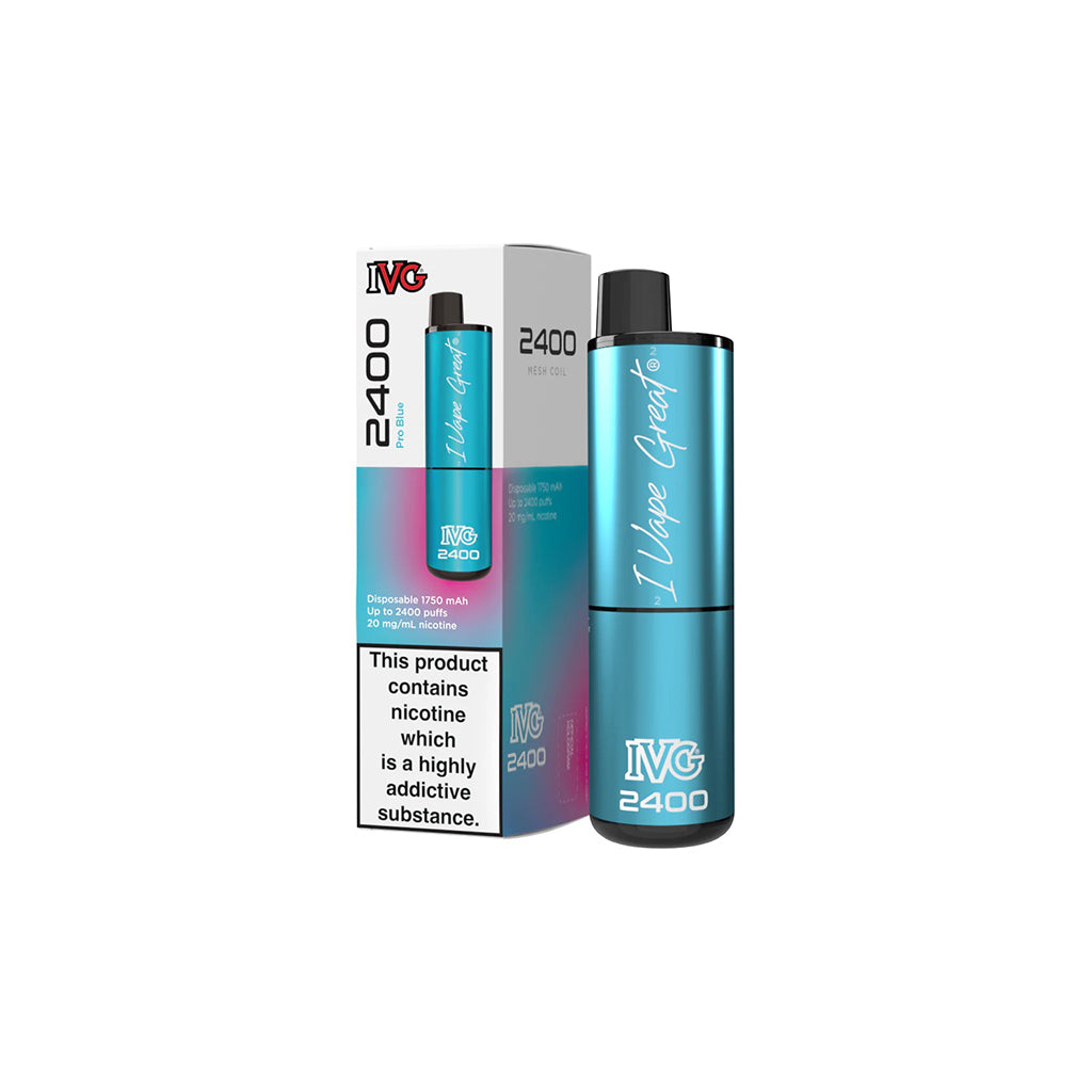 Pro Blue IVG 2400 Disposable Vape