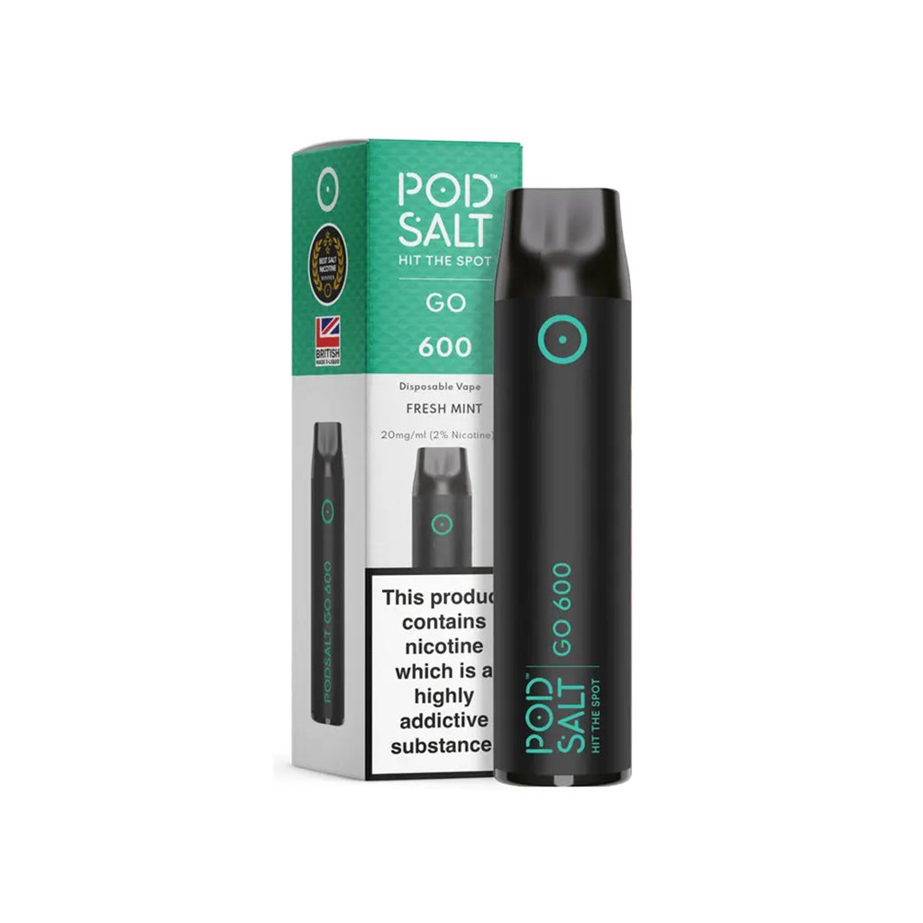 POD SALT Go 600 Fresh Mint Disposable