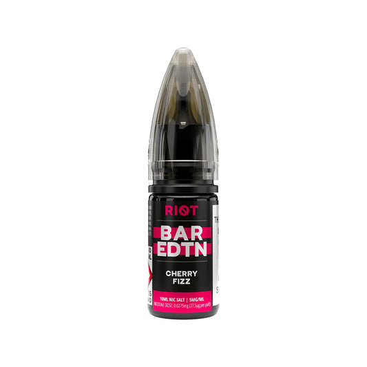 RIOT BAR EDTN Cherry Fizz Nic Salt 10ml