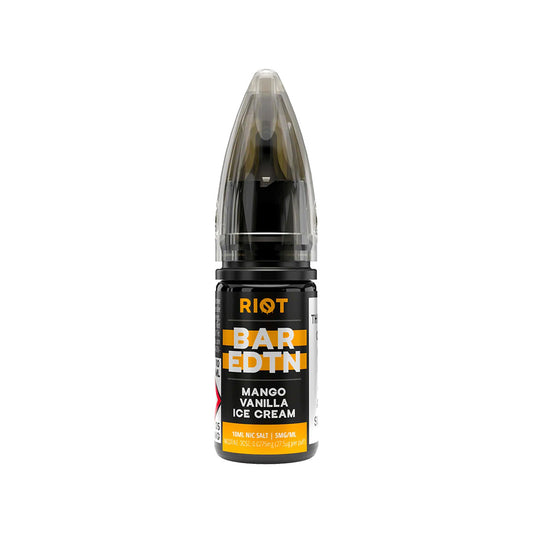 RIOT BAR EDTN Mango Vanilla Nic Salt 10ml