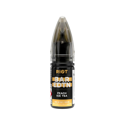 RIOT BAR EDTN Peach Ice Tea Nic Salt 10ml