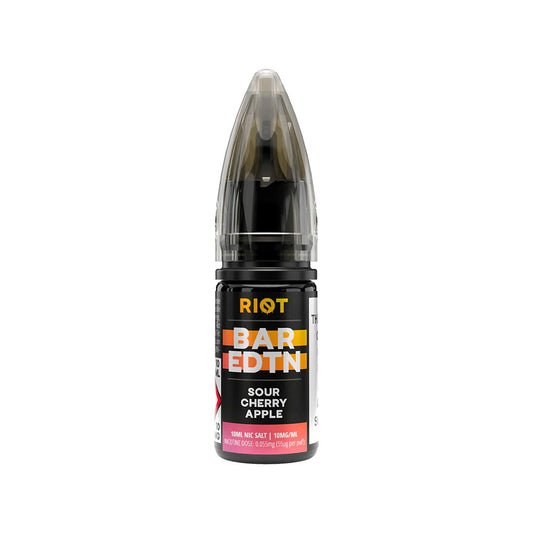RIOT BAR EDTN Sour Cherry Apple Nic Salt 10ml
