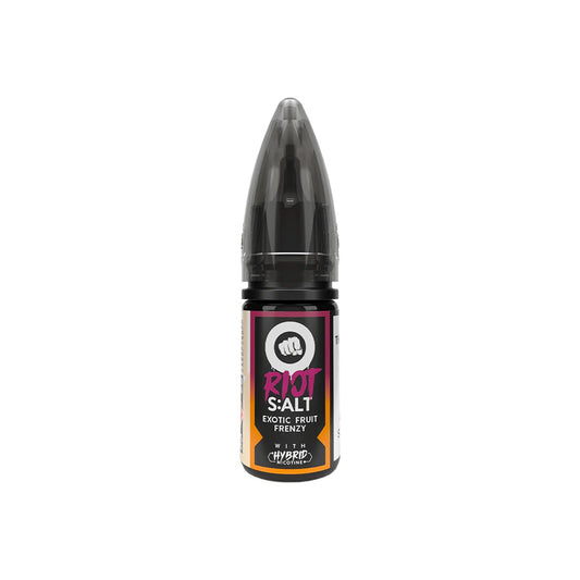 RIOT SQUAD Exotic Fruit Frenzy Hybrid Salt 10ml E-Liquid