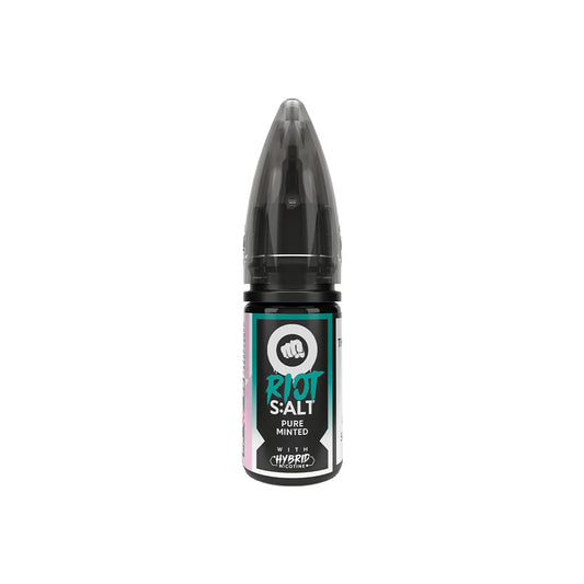 RIOT SQUAD Pure Minted Hybrid Salt 10ml E-Liquid