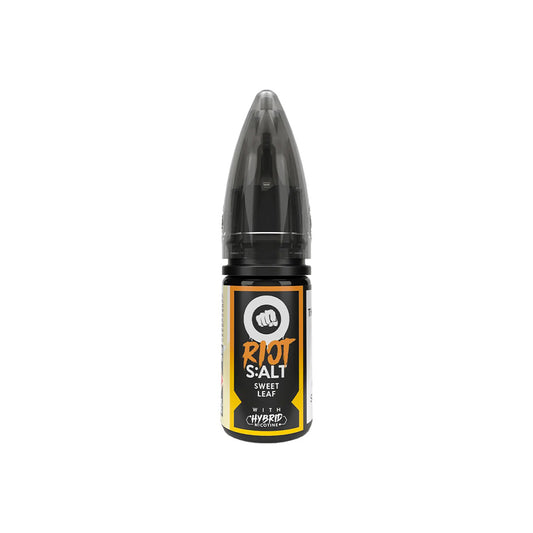 RIOT SQUAD Sweet Leaf Hybrid Salt 10ml E-Liquid