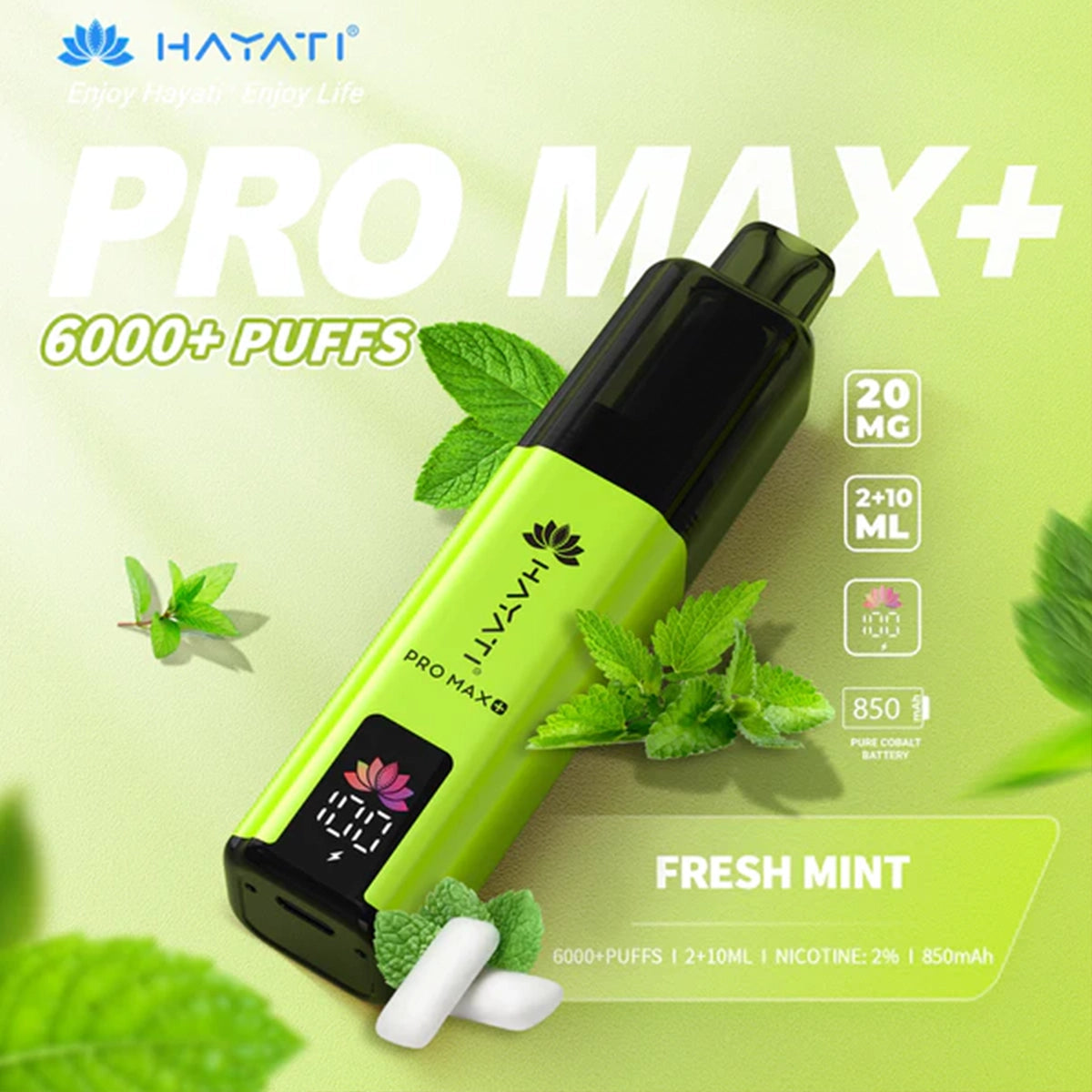 Hayati Pro Max Plus 6000 Puffs Vape Kit