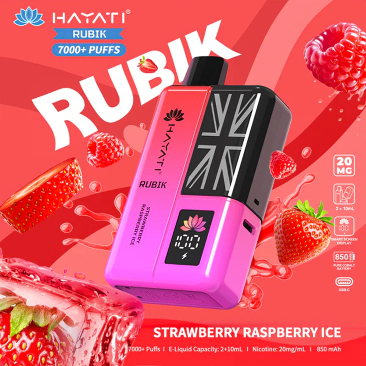 Hayati RUBIK 7000+ Prefilled Pod Vape Kit