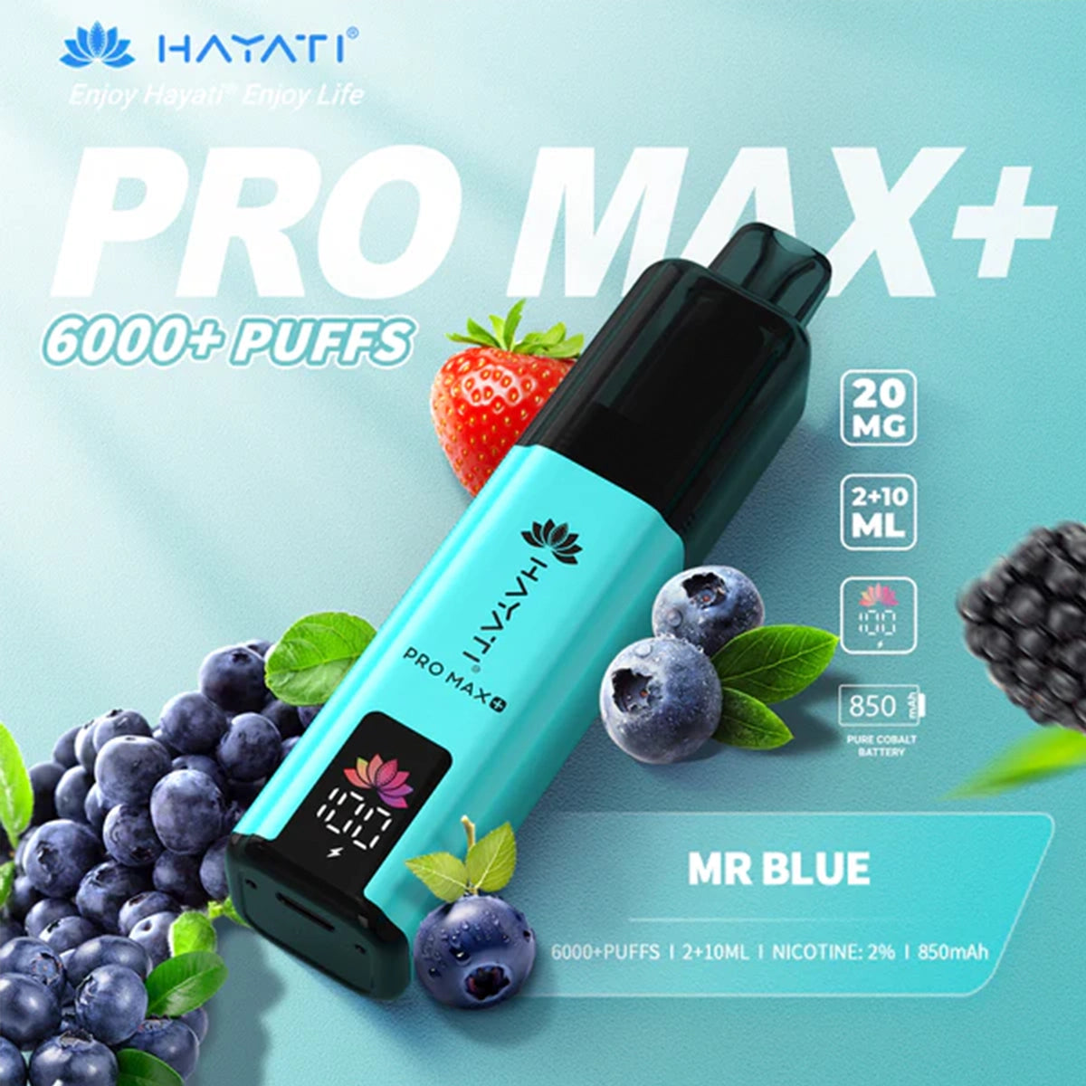 Hayati Pro Max Plus 6000 Puffs Vape Kit