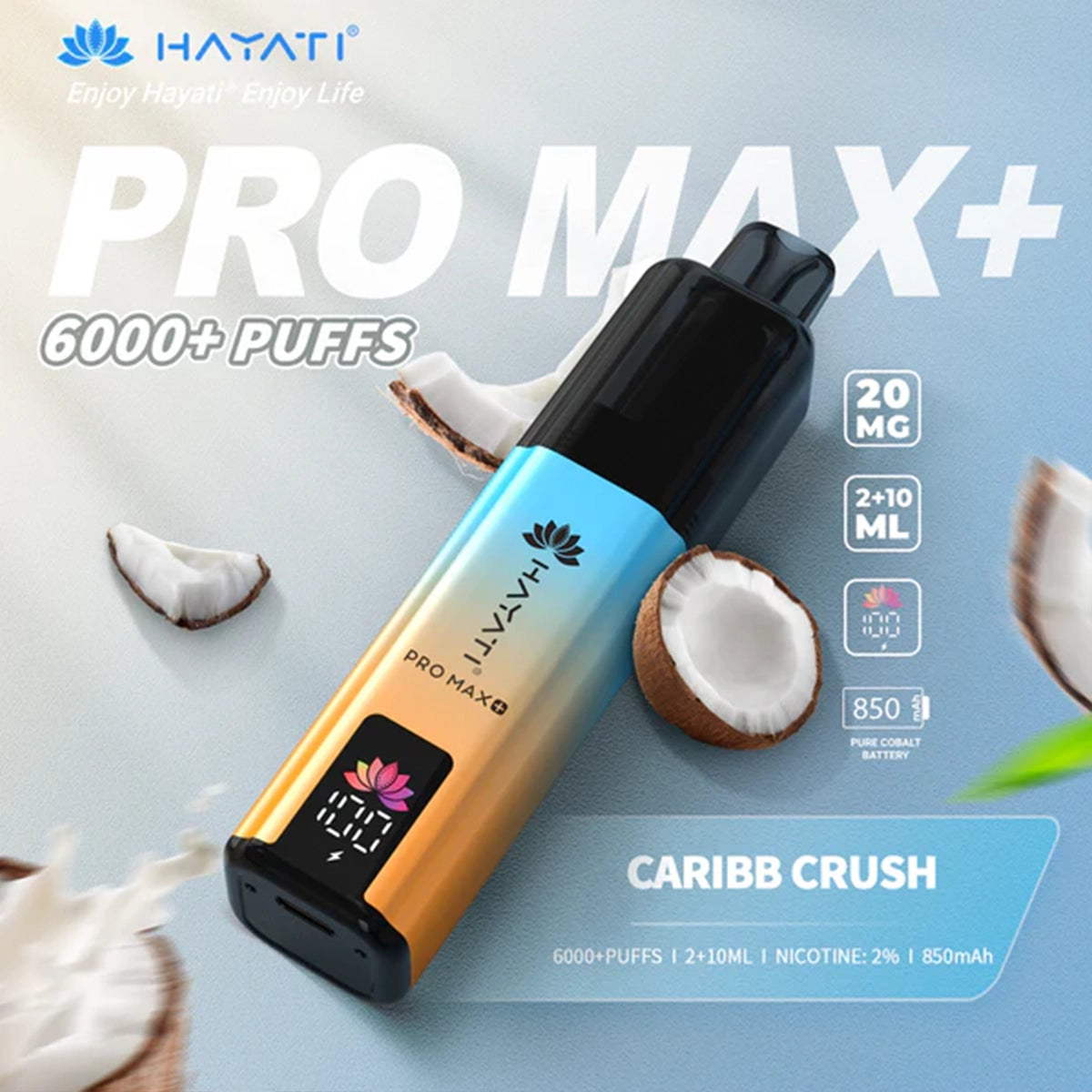 Hayati Pro Max Plus 6000 Puffs Vape Kit