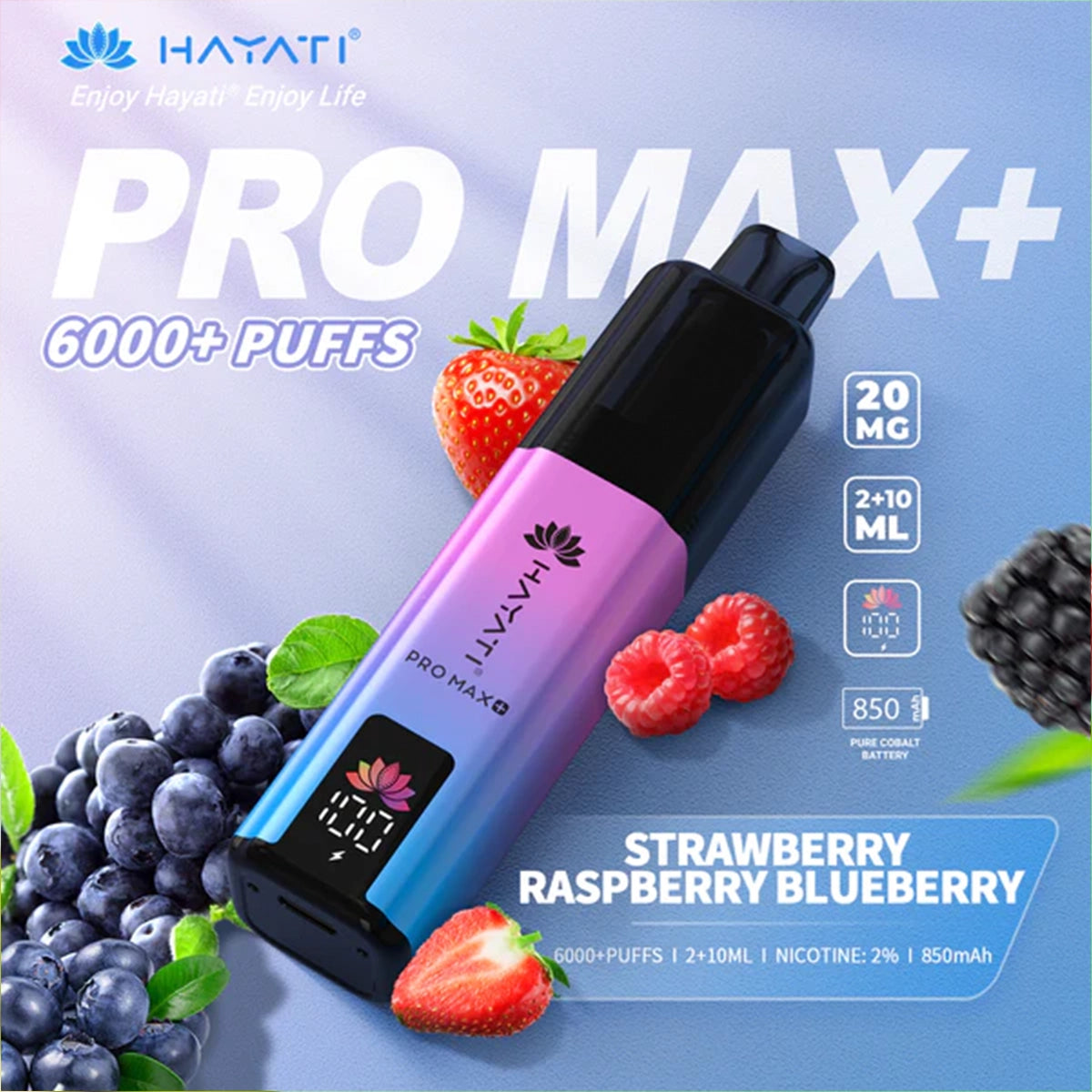 Hayati Pro Max Plus 6000 Puffs Vape Kit