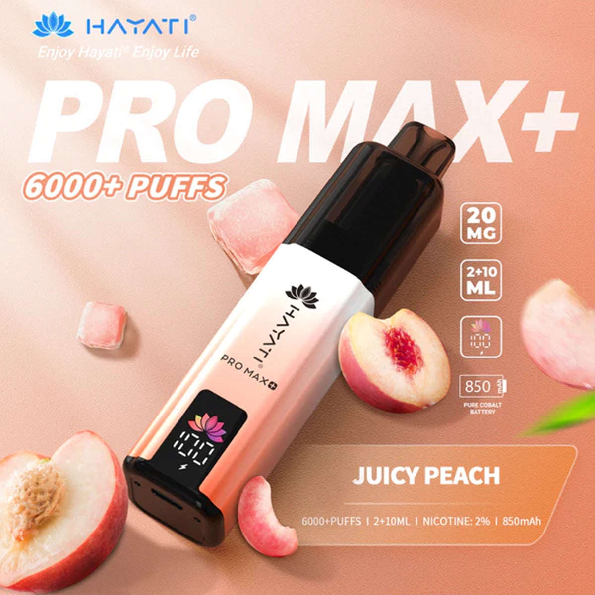 Hayati Pro Max Plus 6000 Puffs Vape Kit