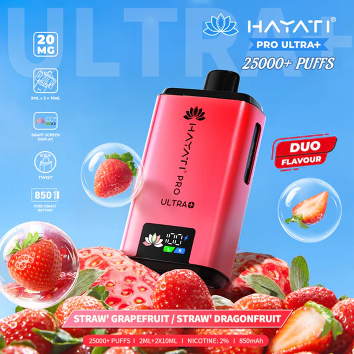 Hayati Pro Ultra Plus 25K Prefilled Vape Kit