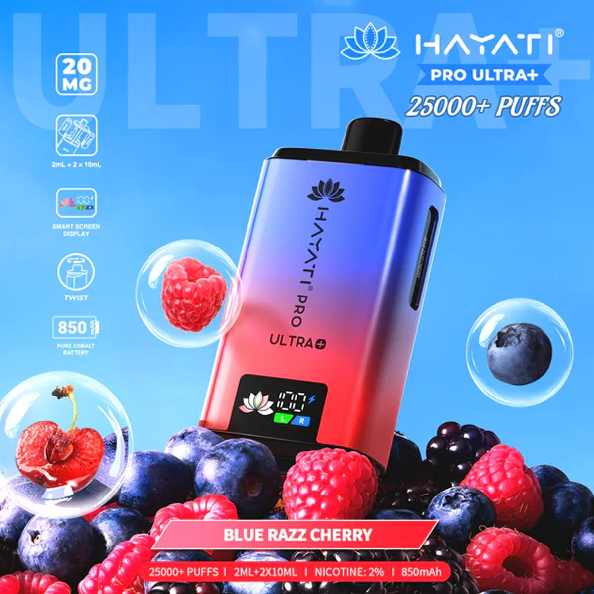 Hayati Pro Ultra Plus 25K Prefilled Vape Kit