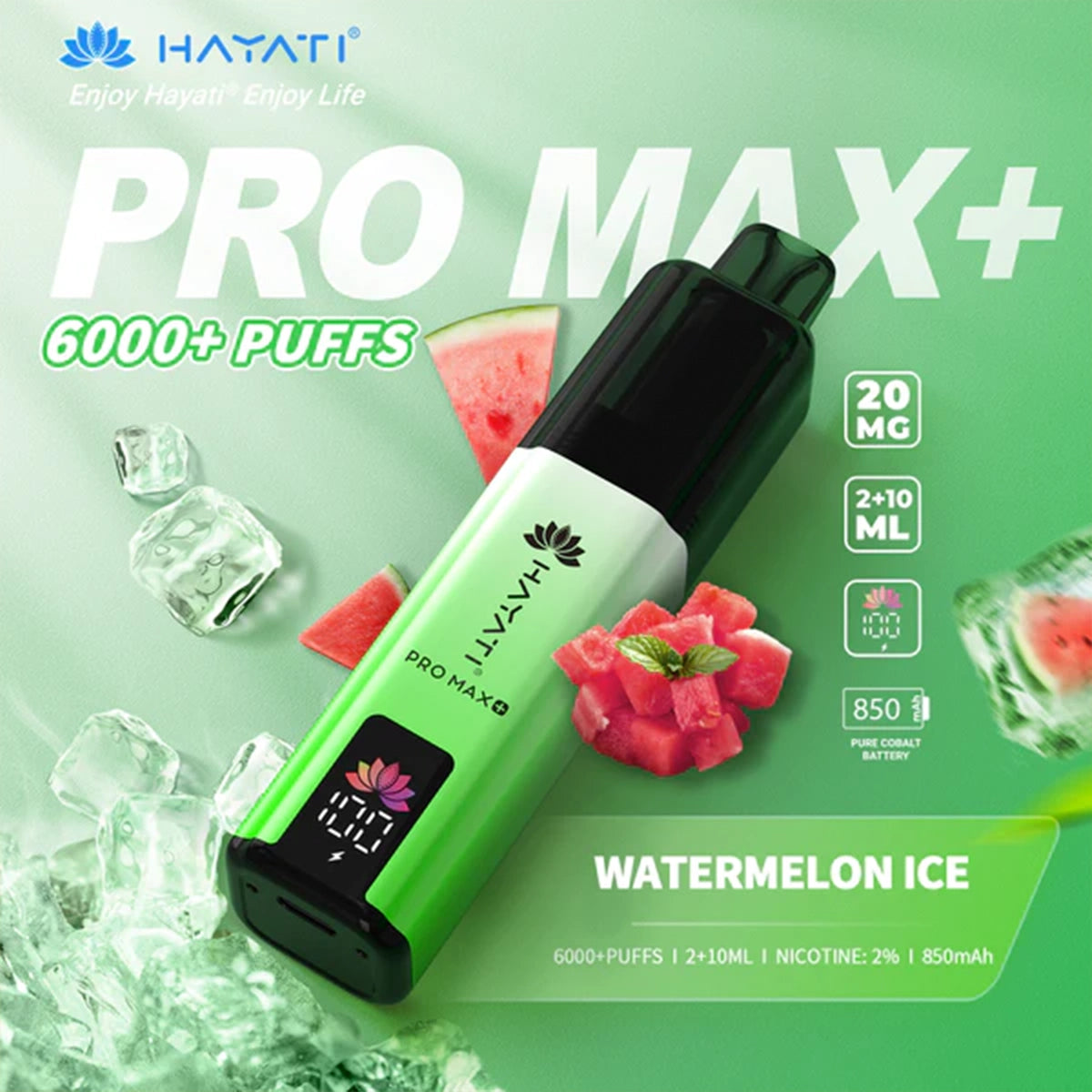 Hayati Pro Max Plus 6000 Puffs Vape Kit