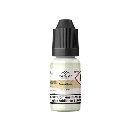 VAPEMATE Classic Banana Cream 10ml E-Liquid