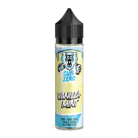 SUB ZERO Vanilla Mint 50ml E-Liquid