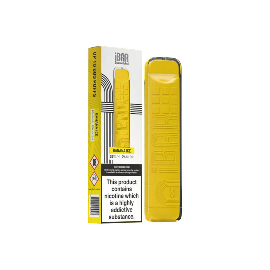 IBREATHE IBAR Banana Ice Flavour Disposable