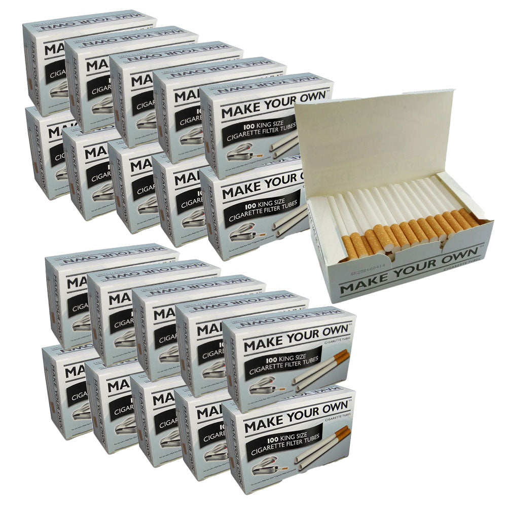 Make Your Own 100 King Size Filter Tubes