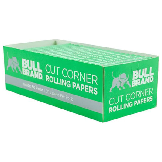 Bull Brand Green Regular Rolling Papers 50 packs