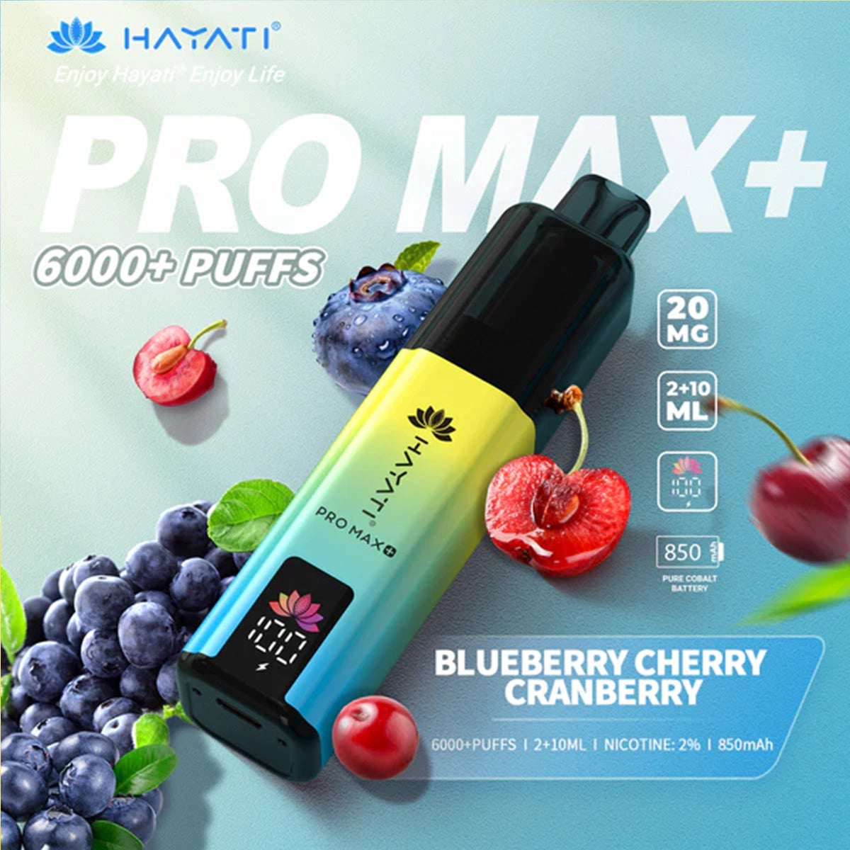 Hayati Pro Max Plus 6000 Puffs Vape Kit