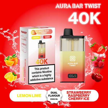 Crystal Prime 40K Puffs Aura Twist Pod Kit