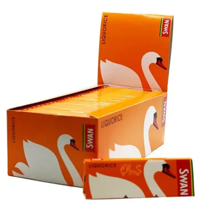 Swan King size Slim Cigarette Rolling Papers - Box Of 50 Booklets