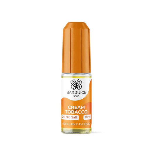 BAR JUICE Cream Tobacco-10ml Nic Salt High PG